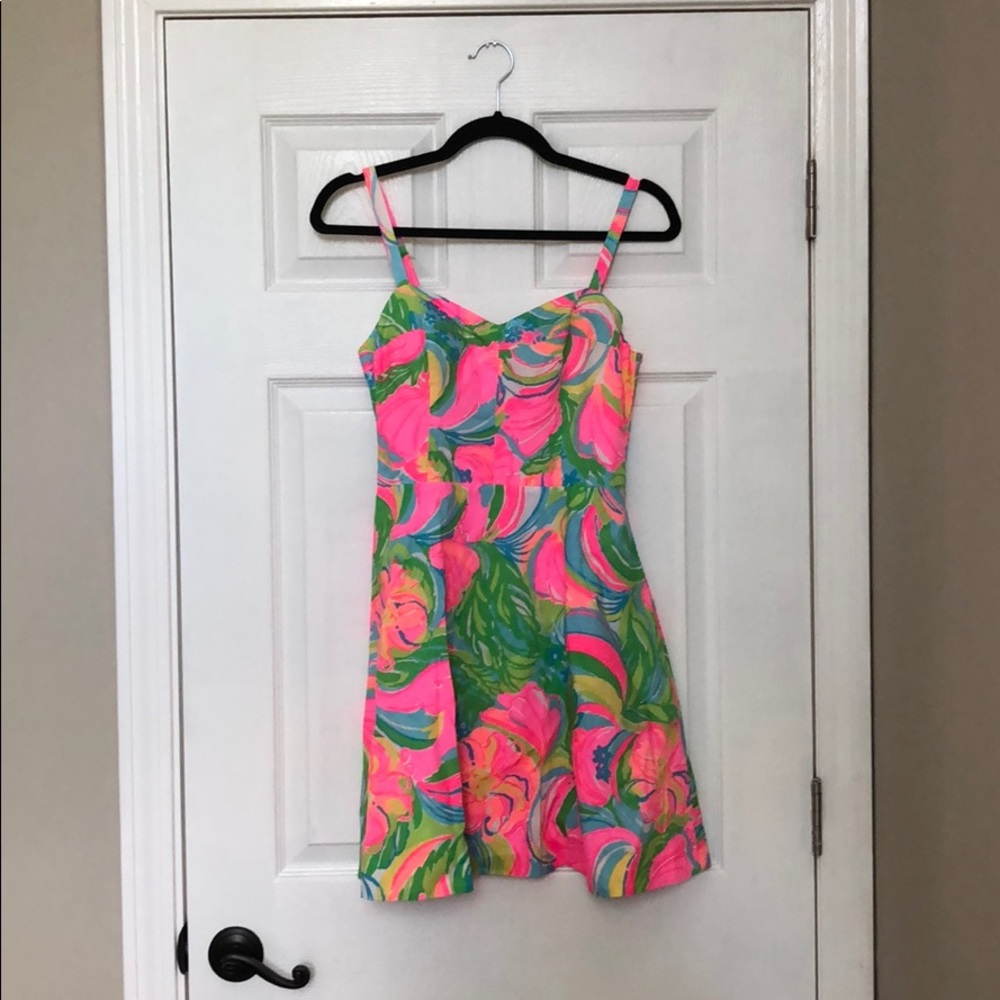 Lilly Pulitzer New Neon Cocktail Dress